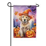 Carson Pumpkin Pup Garden Flag