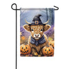 Pumpkin Cow Garden Flag