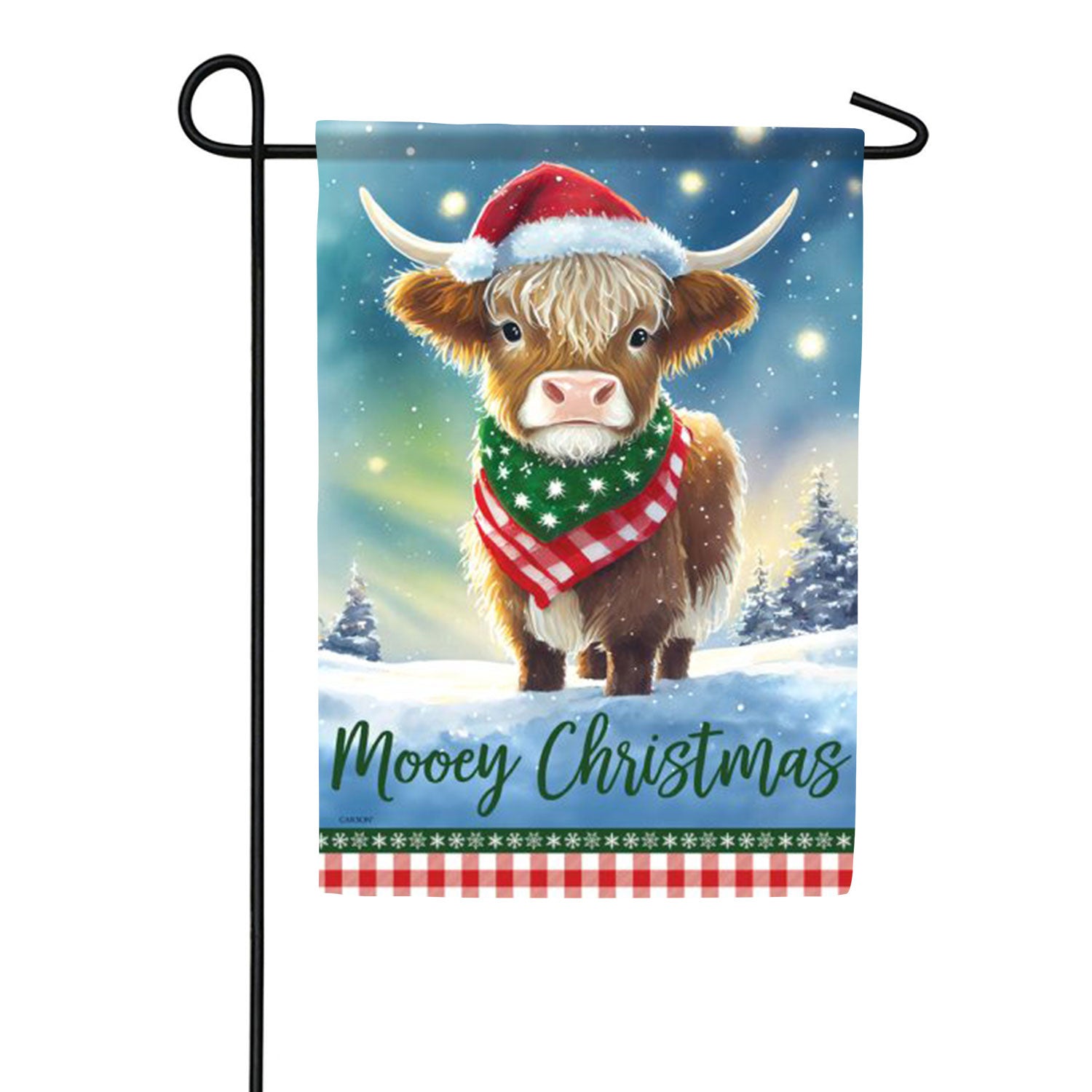 Carson Mooey Highland Garden Flag