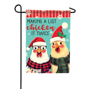 Carson Making A List Garden Flag