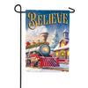 Carson Believe Train Garden Flag
