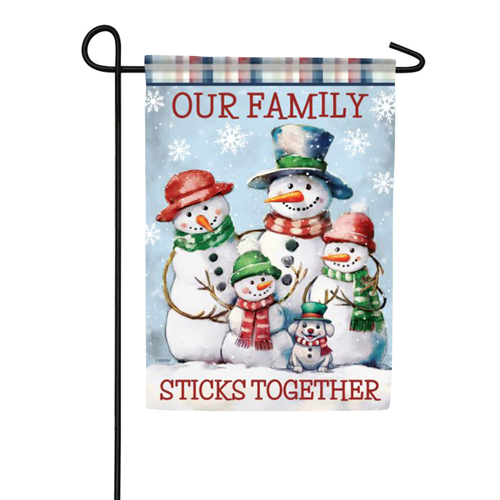 Carson Family Together Garden Flag