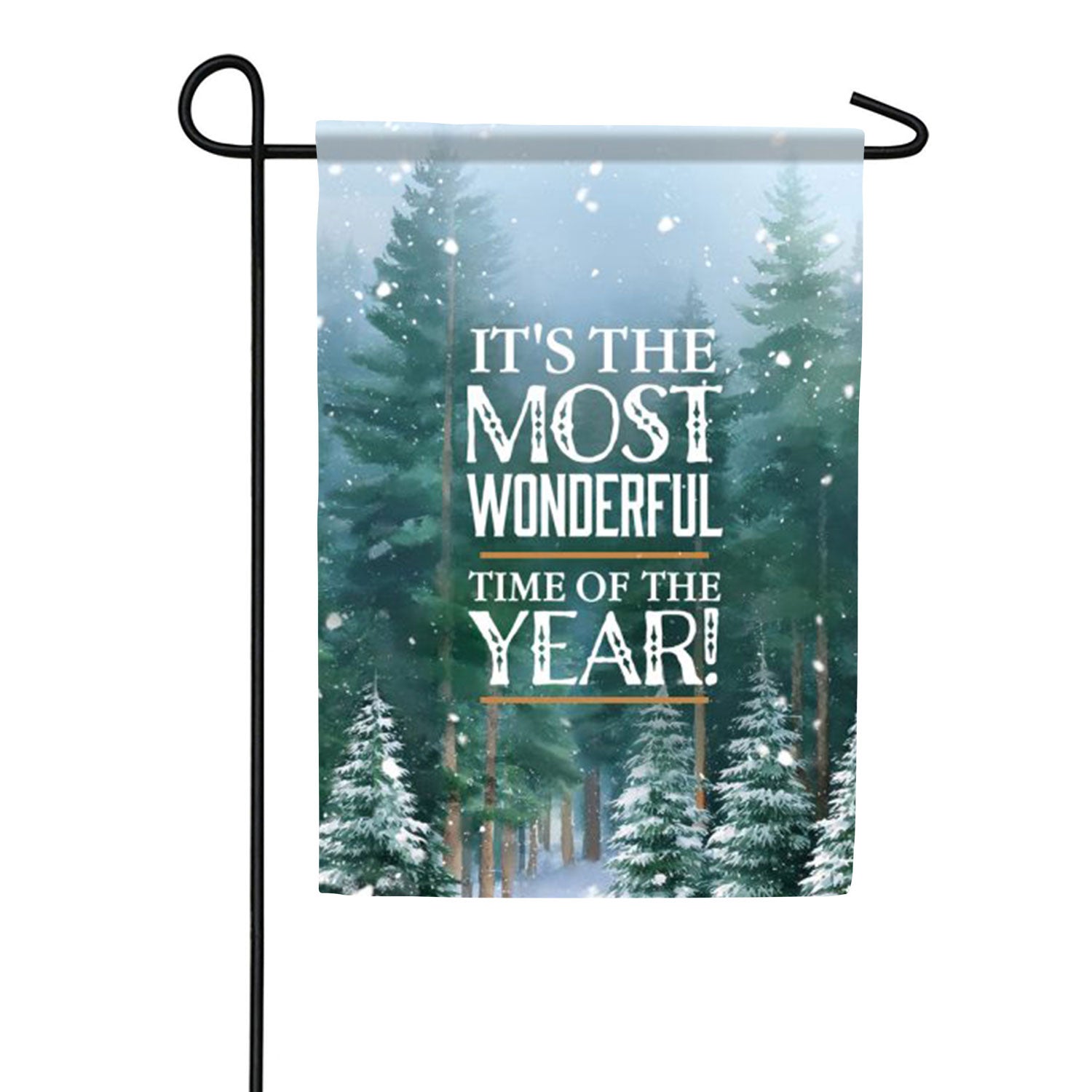 Carson Winter Forest Garden Flag