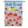 Carson Hello Friend House Flag