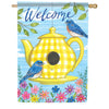 Carson Teapot Bluebirds House Flag