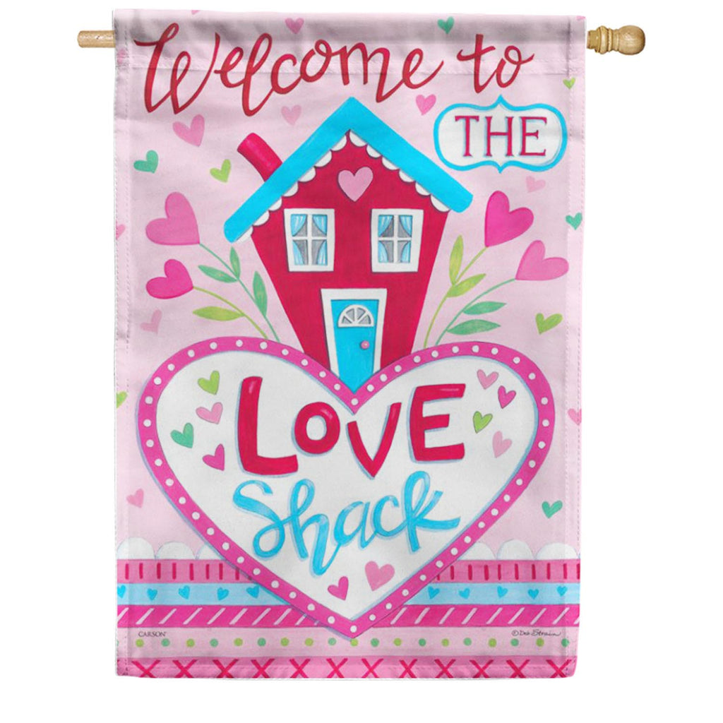 Carson House Flag - Love Shack