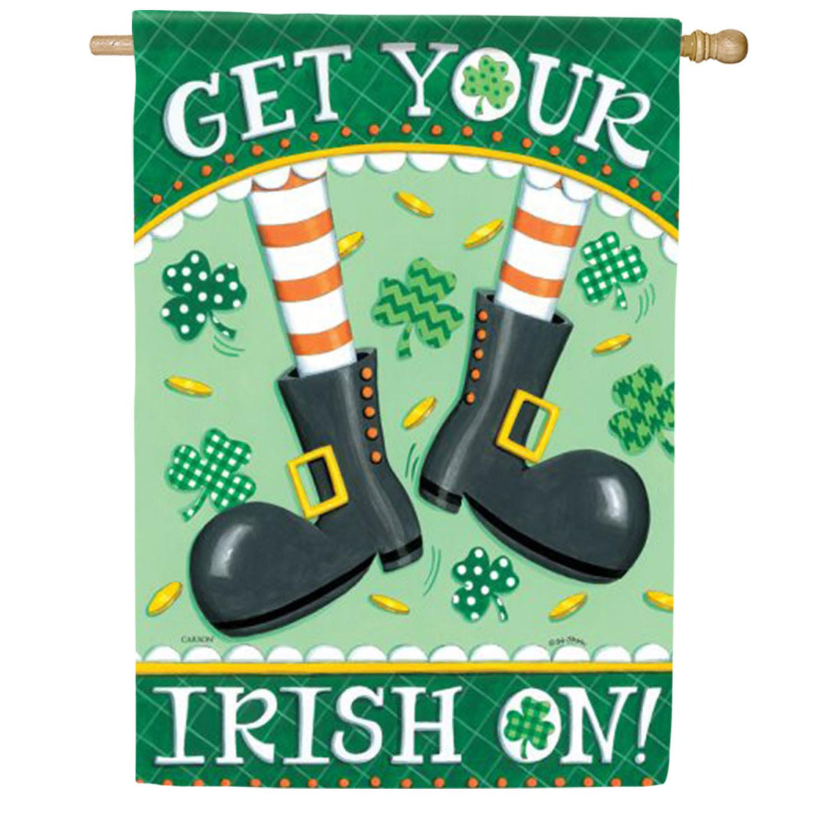 Carson Get Your Irish On House Flag