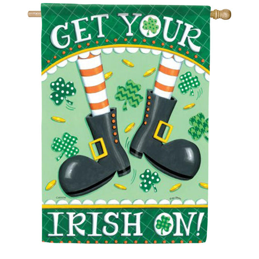 Carson Get Your Irish On House Flag