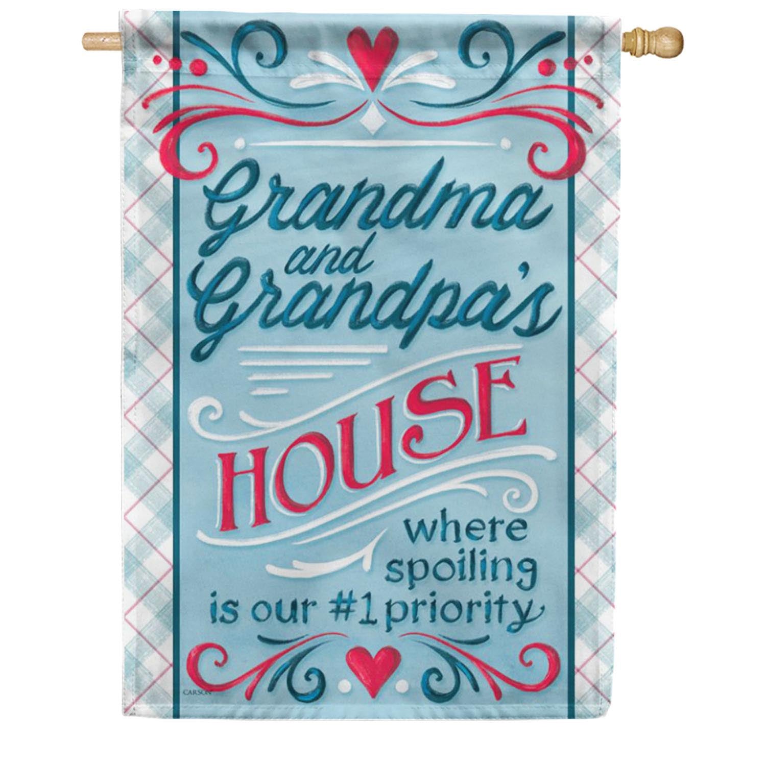 Carson House Flag - Grandparents House