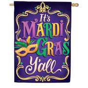 Carson Mardi Gras House Flag