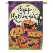 Carson House Flag - Halloween Pumpkins
