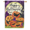Carson House Flag - Halloween Pumpkins