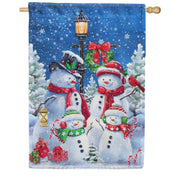 Carson House Flag - Snow Family