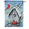 Carson Winter Song House Flag