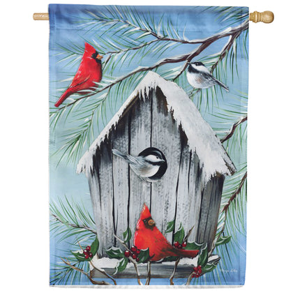 Carson Winter Song House Flag