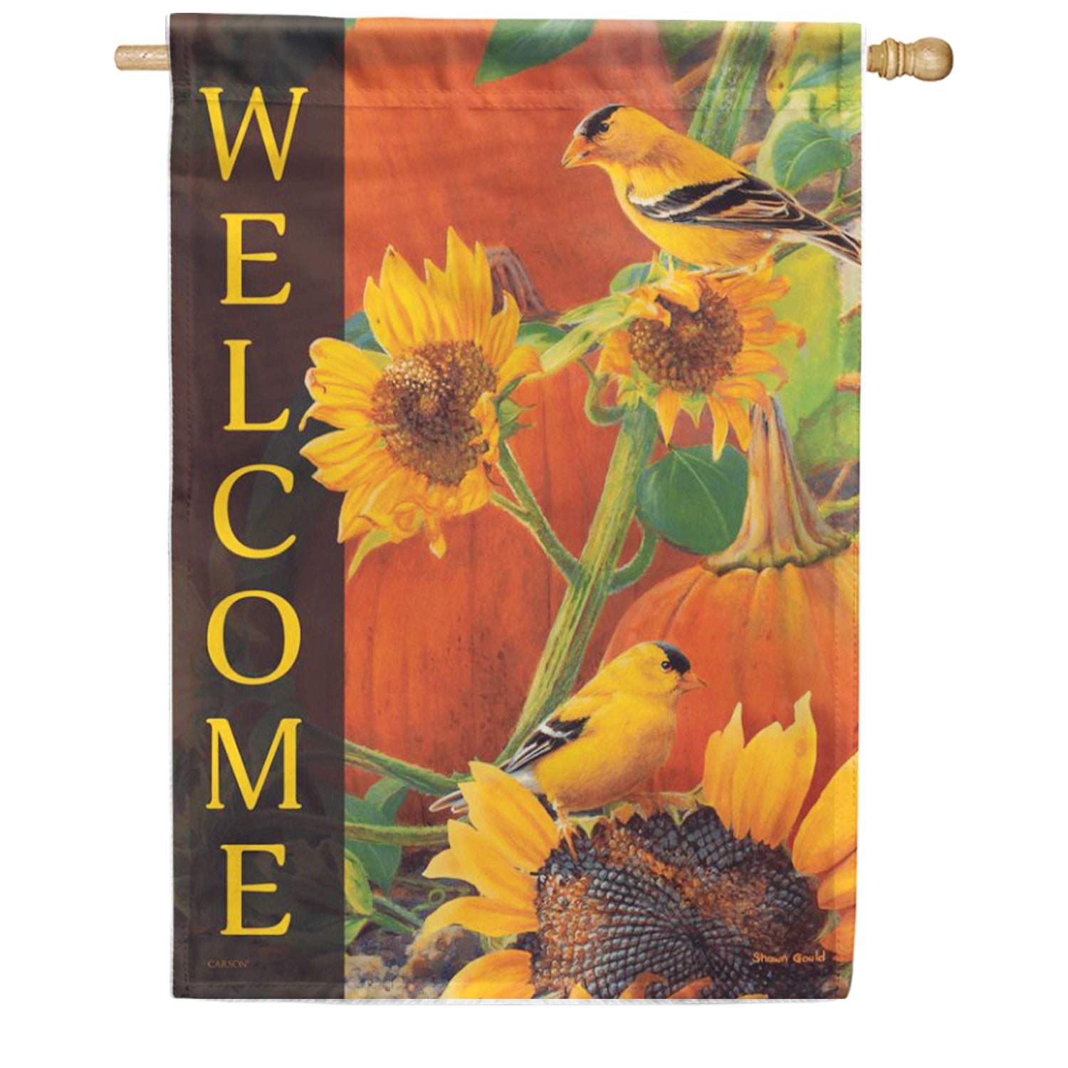 Carson House Flag - Golden Harvest