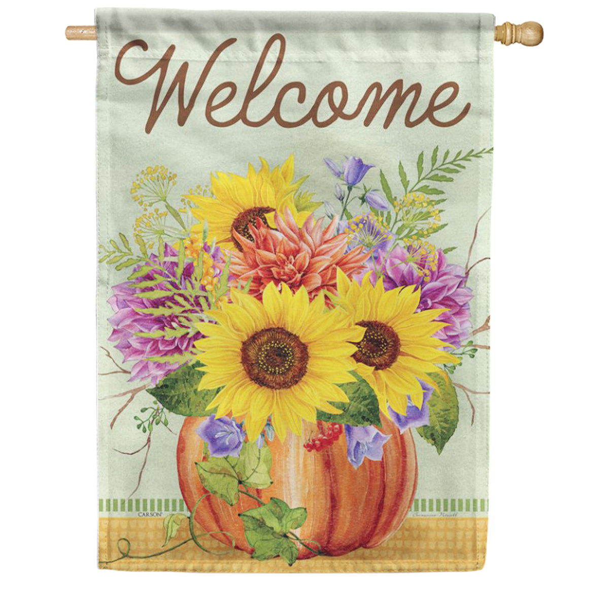 Carson Autumn Colors House Flag