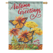 Carson House Flag - Autumn Greetings