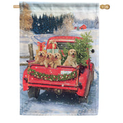 Carson House Flag - Truck of Pups
