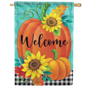 Carson House Flag - Whimsicle Pumpkins