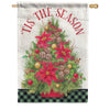 Carson Christmas Tree House Flag
