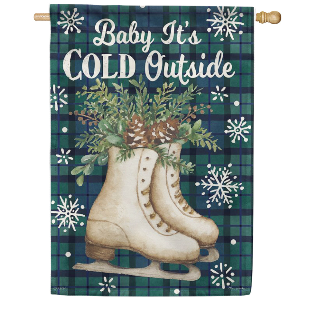 Carson House Flag - Cold Outside