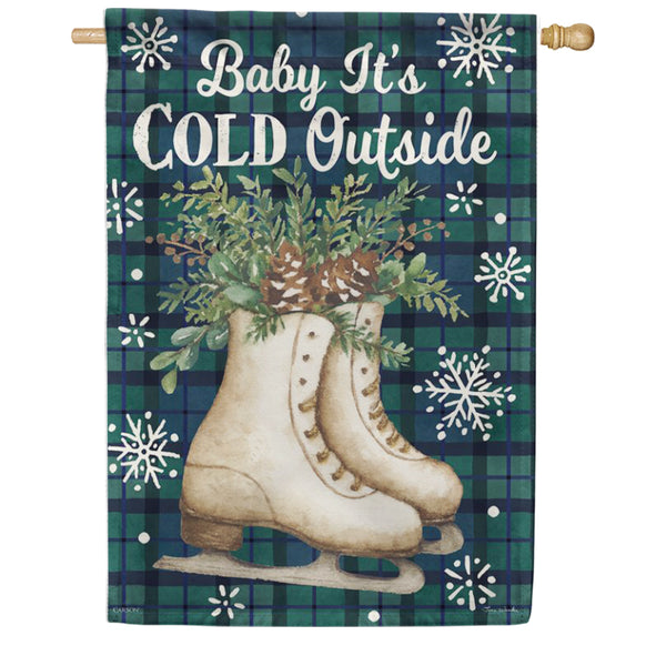 Carson House Flag - Cold Outside