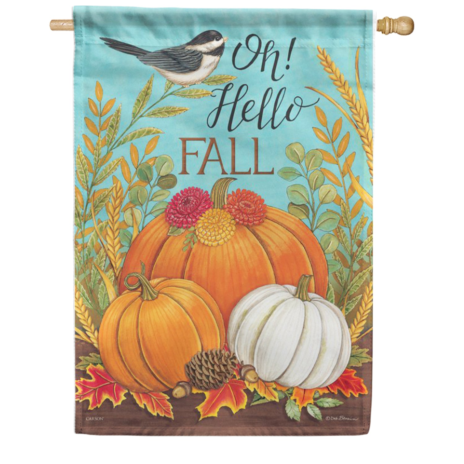 Carson House Flag - Oh Hello Fall