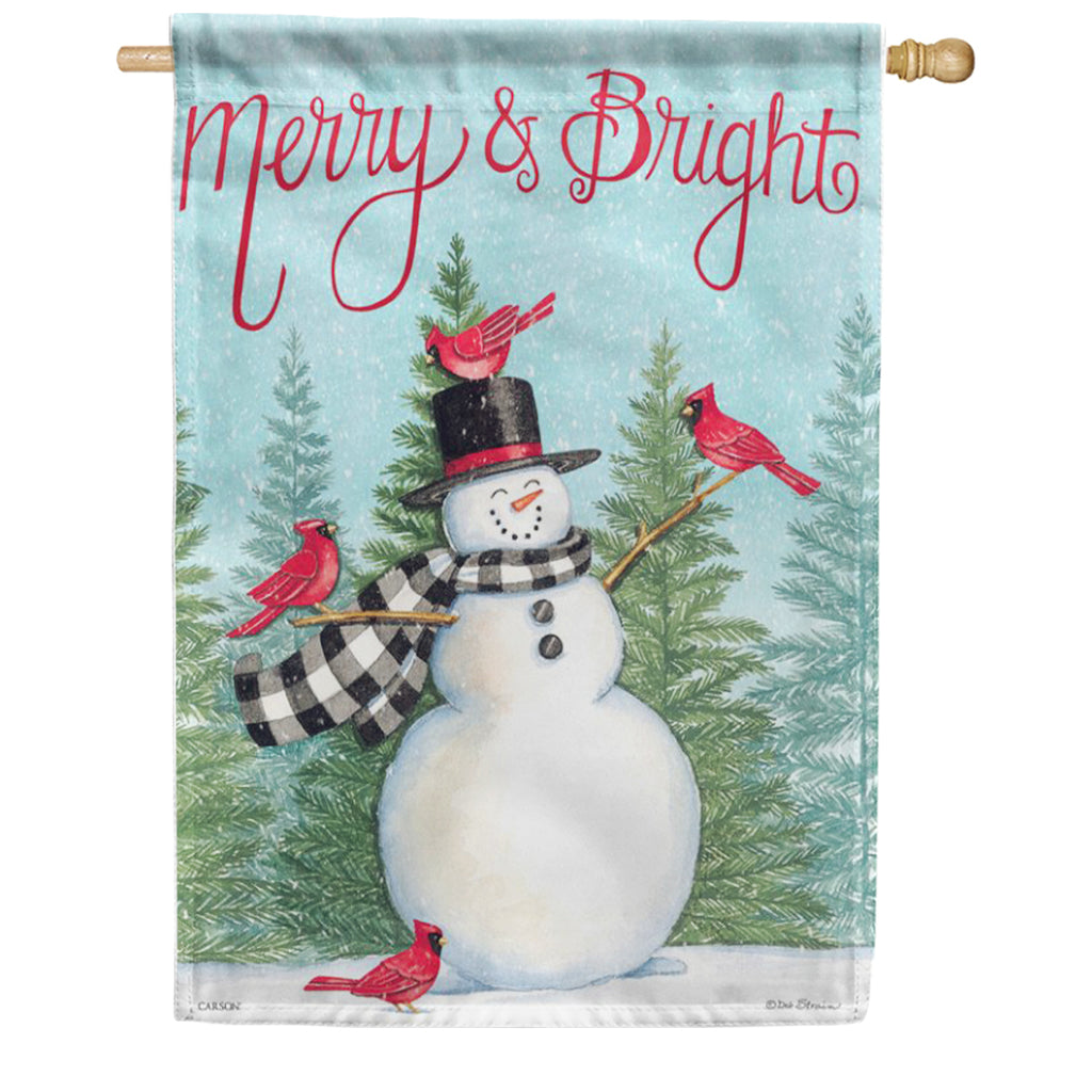 Evergreen Gingerbread Home Garden Flag
