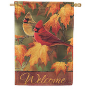 Carson House Flag - Autumn Couple