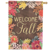 Carson Velvet Blooms House Flag