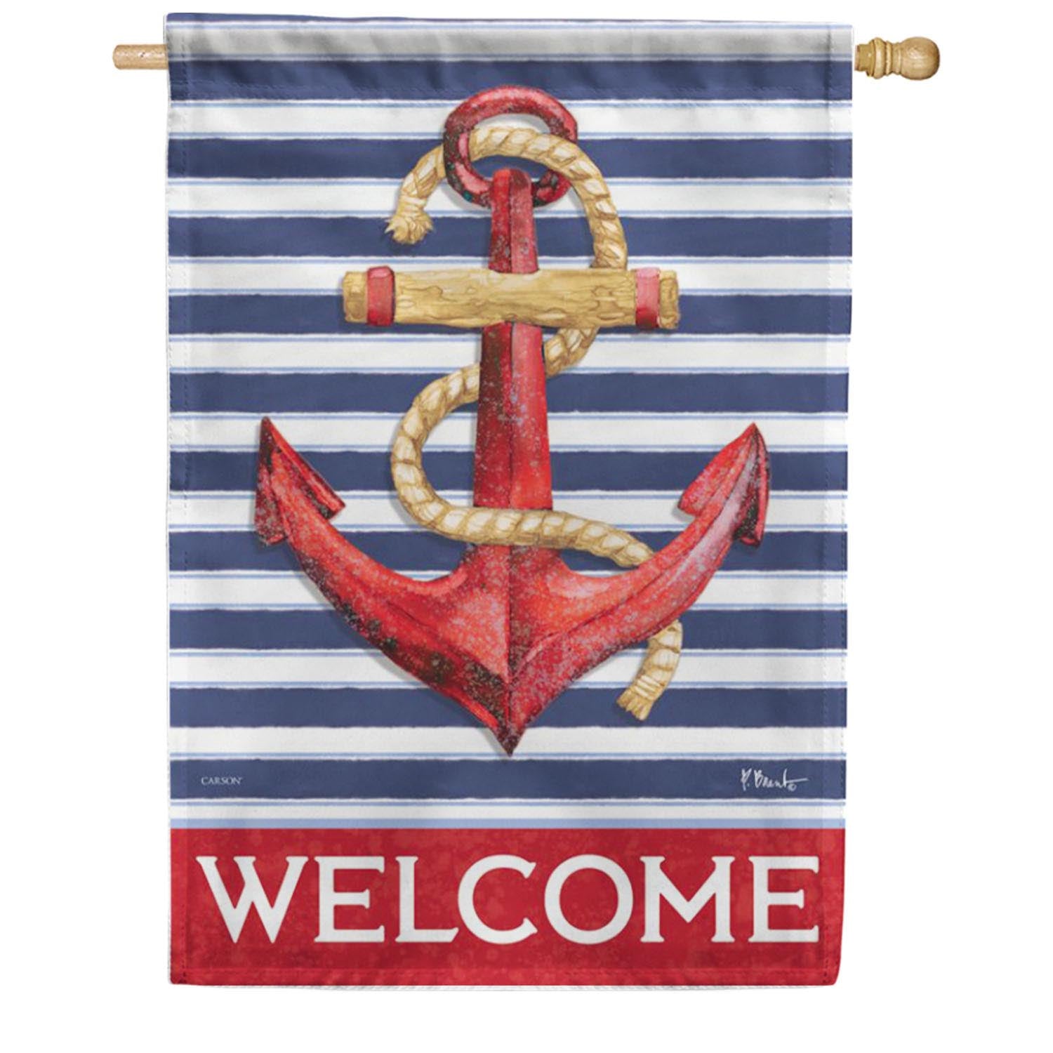 Carson Anchor House Flag