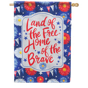 Carson House Flag - USA Daisy