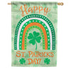 Carson St. Pat's Rainbow House Flag