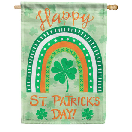 Carson St. Pat's Rainbow House Flag