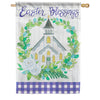 Carson Easter Blessings House Flag
