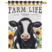 Carson Farm Life House Flag