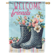 Carson Rain Boots House Flag
