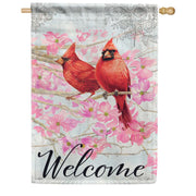 Carson Cardinals In Pink House Flag