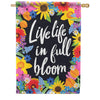 Carson Full Bloom House Flag