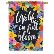 Carson House Flag - Full Bloom
