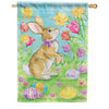 Carson Stop & Smell The Flowers House Flag