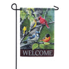 Carson Songbirds on Birch Branches Garden Flag