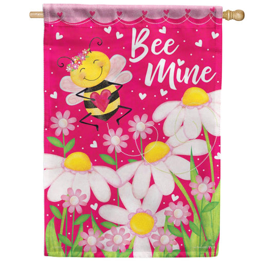 Carson Bee Mine Valentine House Flag