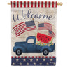 Carson Patriotic Truck House Flag