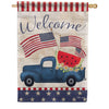 Carson Patriotic Truck House Flag