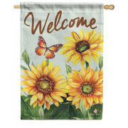 Carson House Flag - Sunflowers in Bloom