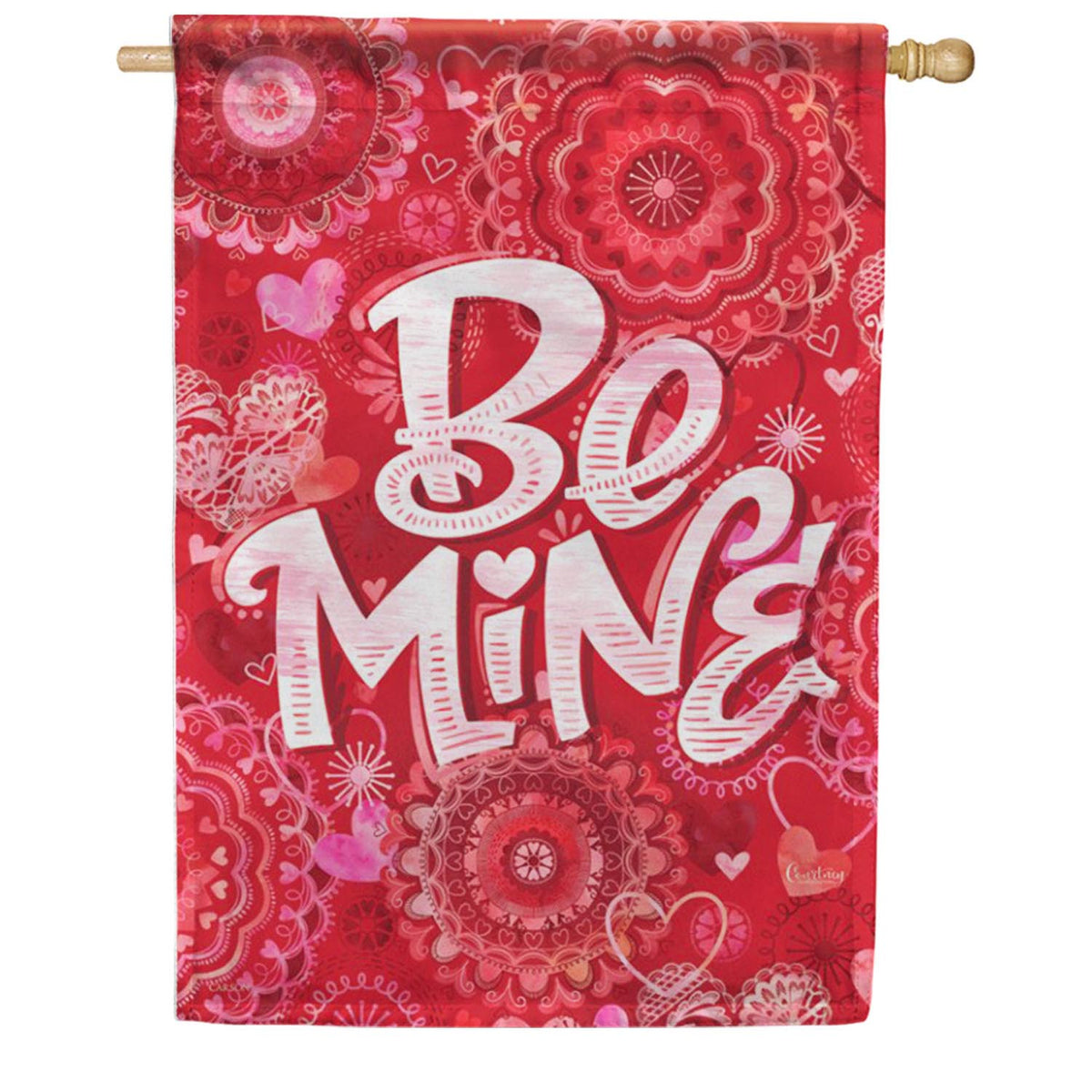 Carson Be Mine House Flag