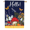 Carson Mushroom Medley House Flag