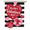 Carson Valentine Stripe House Flag
